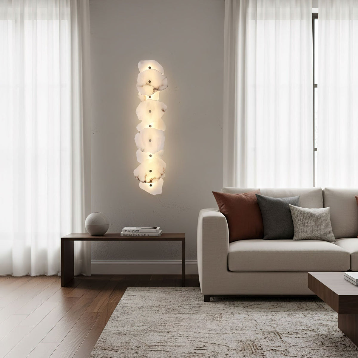 Petra Alabaster Wall Light