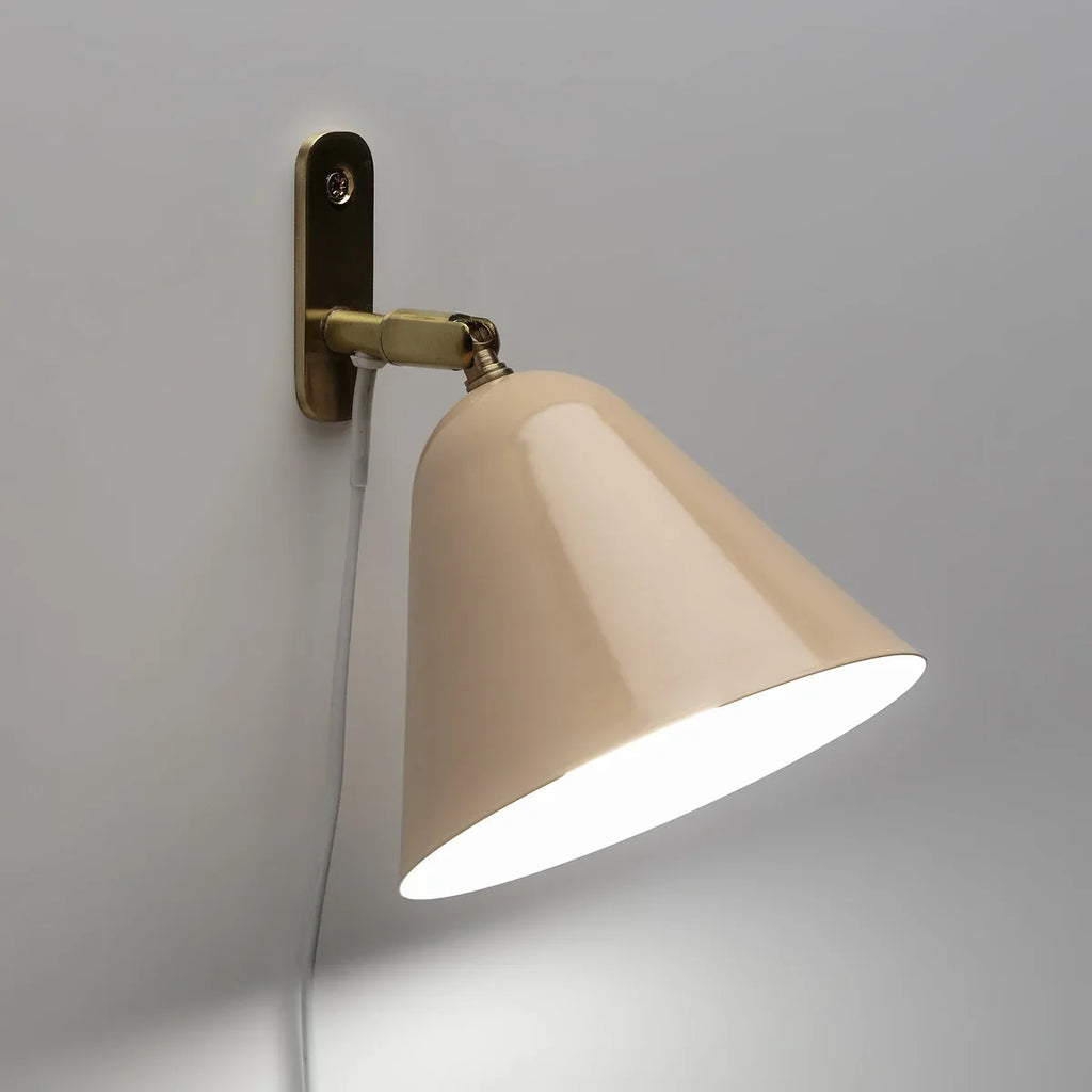 Phrike Tapered Metal Wall Sconce