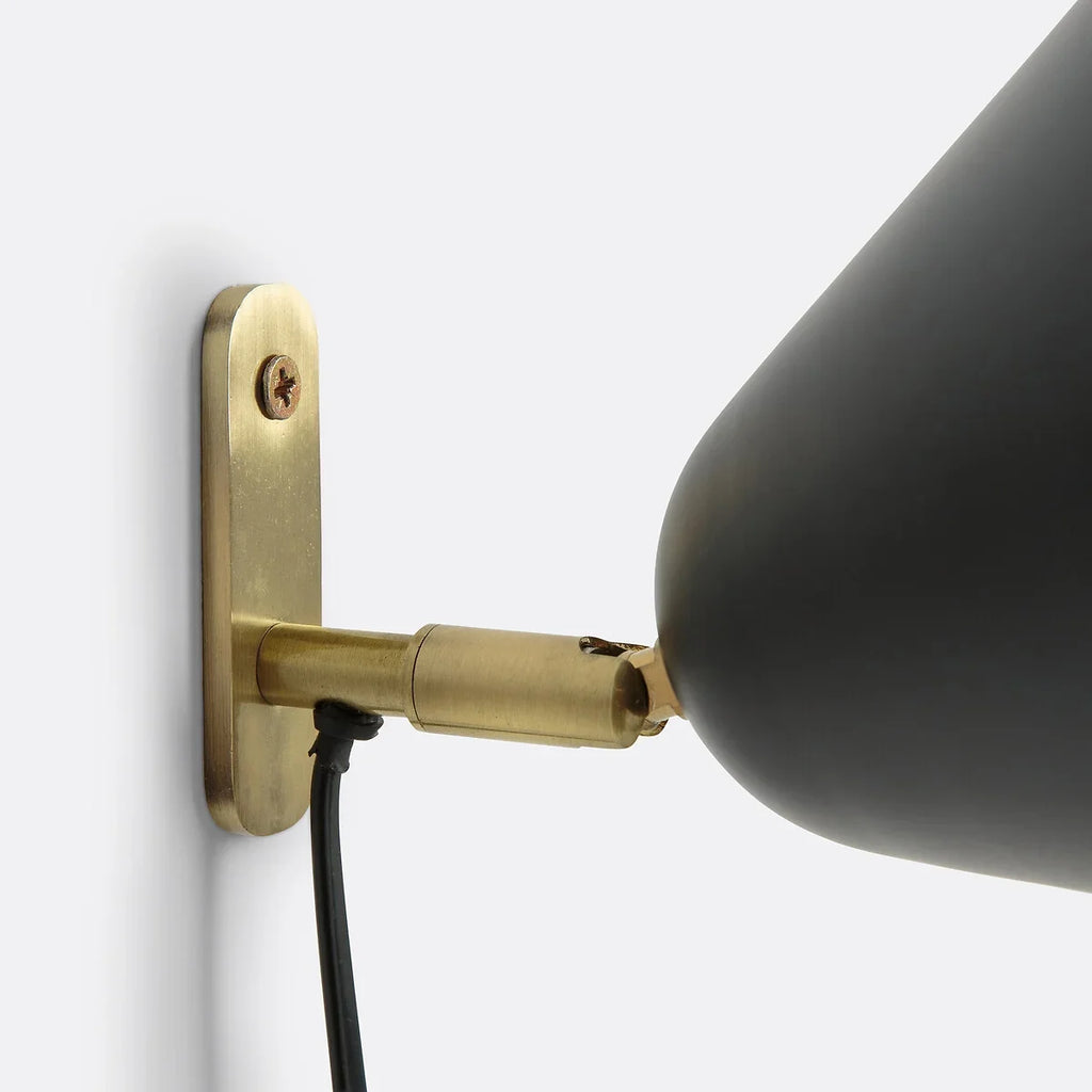 Phrike Tapered Metal Wall Sconce
