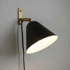 Phrike Tapered Metal Wall Sconce