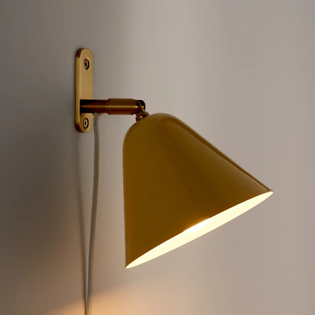 Phrike Tapered Metal Wall Sconce
