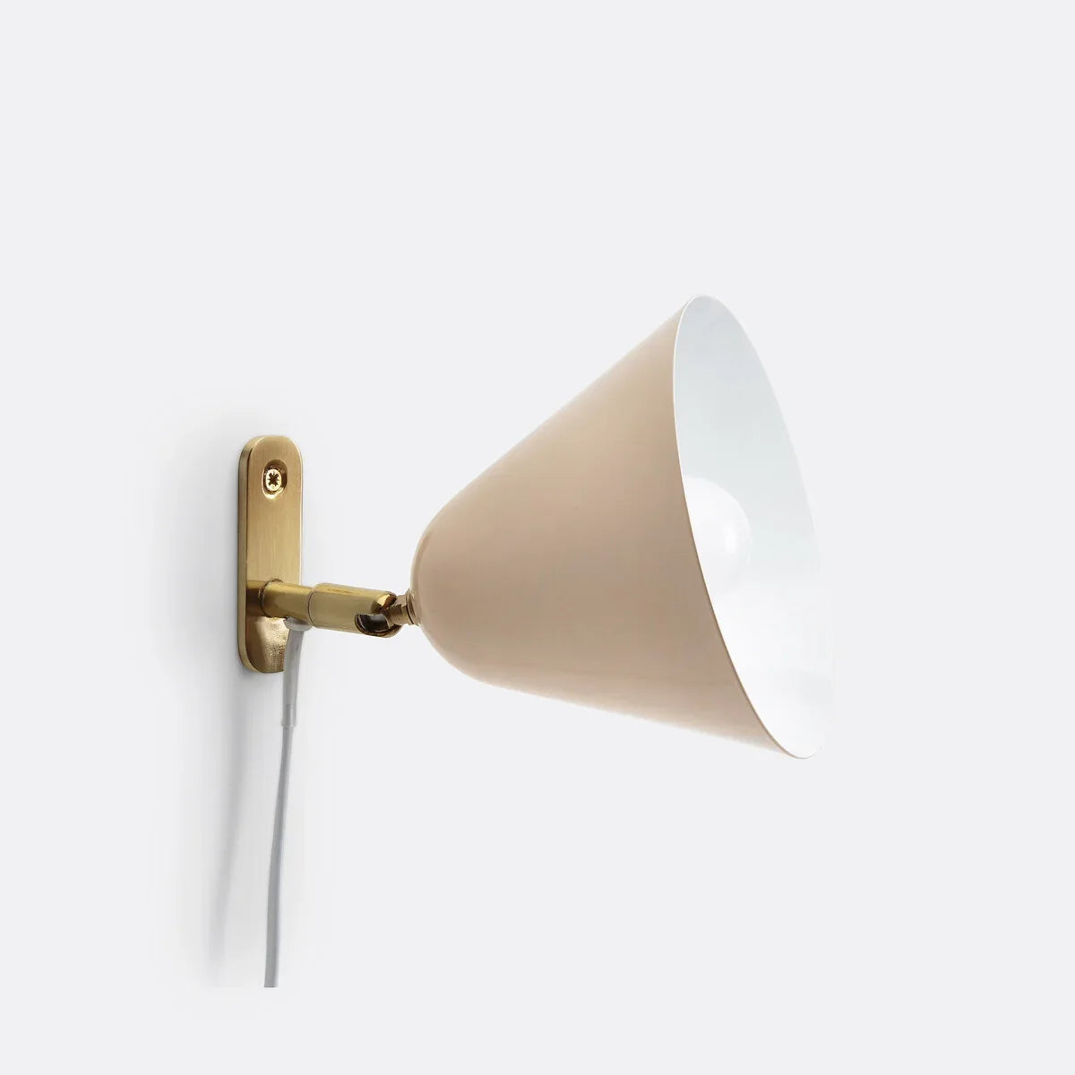 Phrike Tapered Metal Wall Sconce