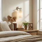Alabaster Pillar Wall Sconce