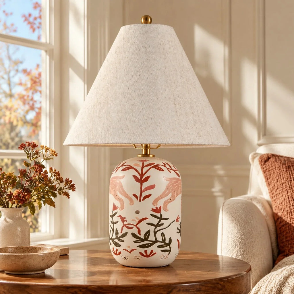 Plabo Retro Ceramic Table Lamp