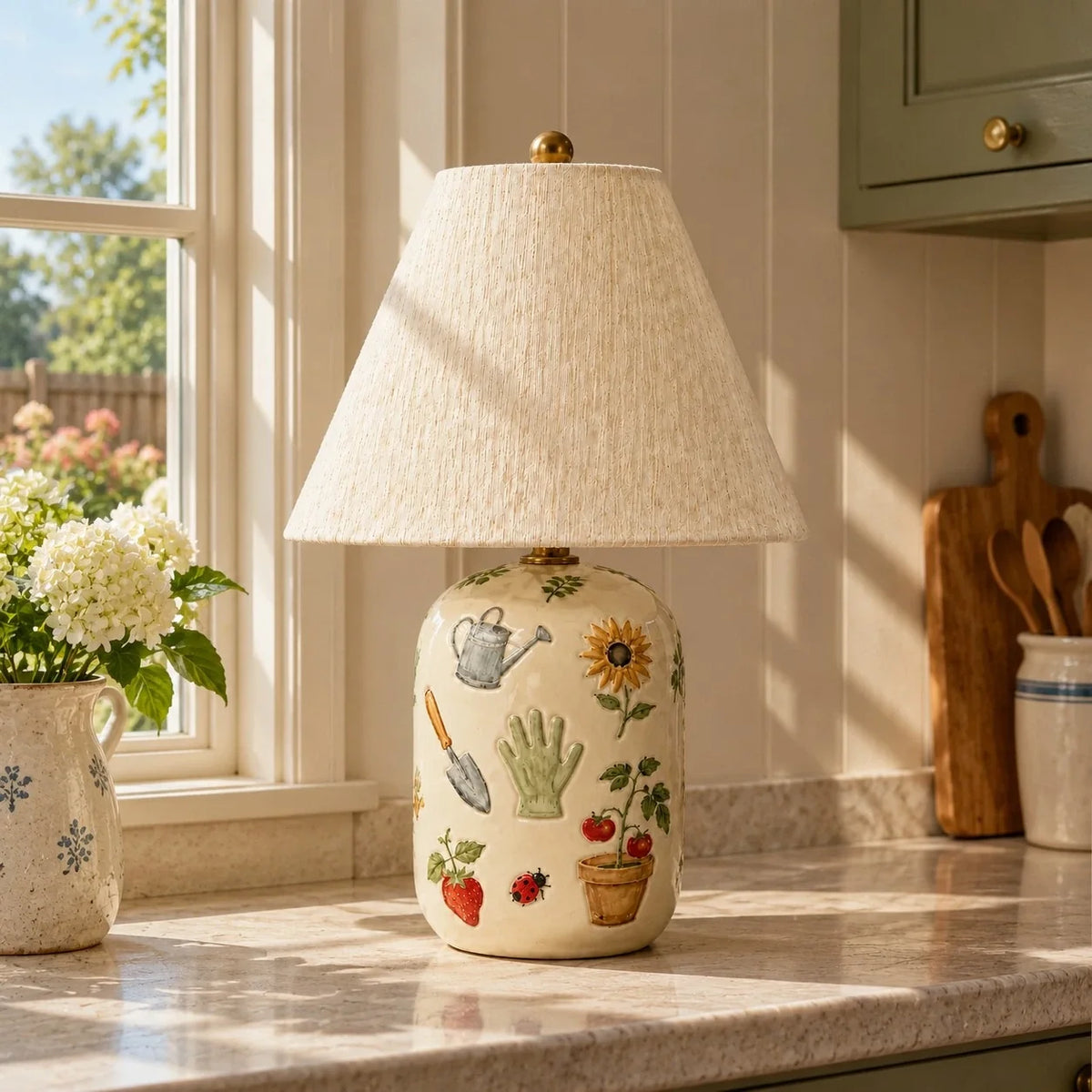 Plabo Retro Ceramic Table Lamp