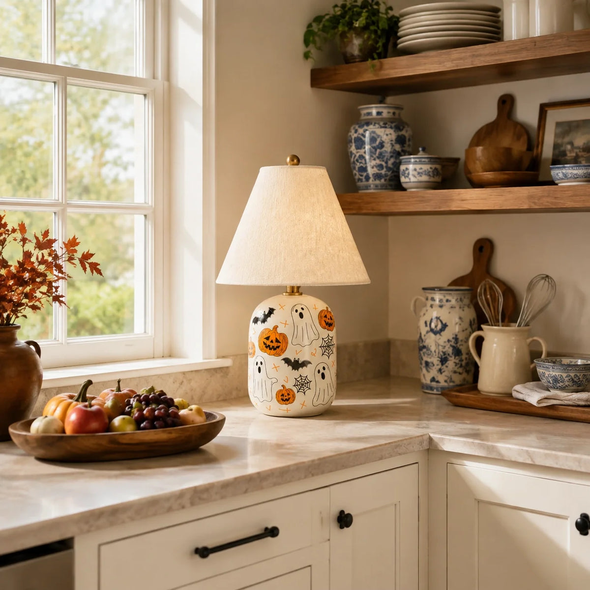 Plabo Retro Ceramic Table Lamp
