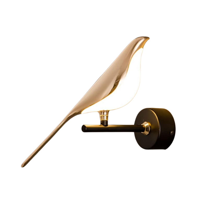 LED Bird Wall Light