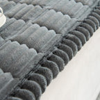 Plush Pleated Sofa Cover
