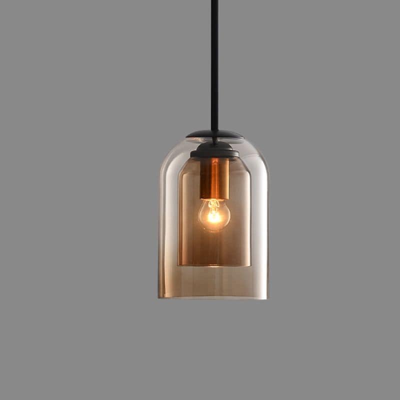 Double Glass Pendant Light