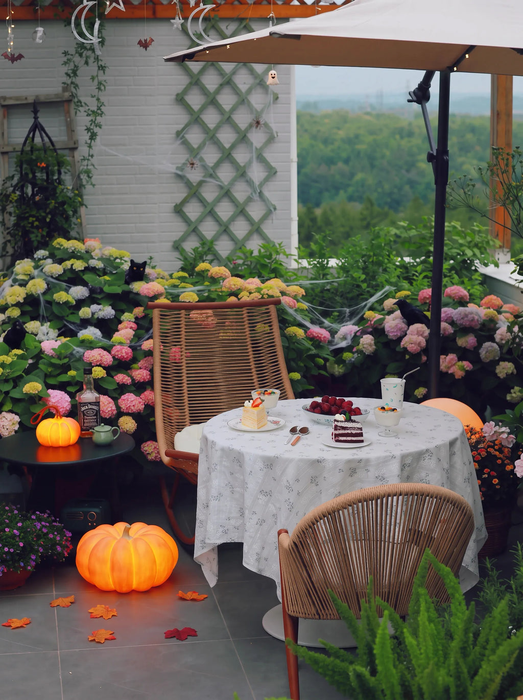 Pumpkin Garden Lantern