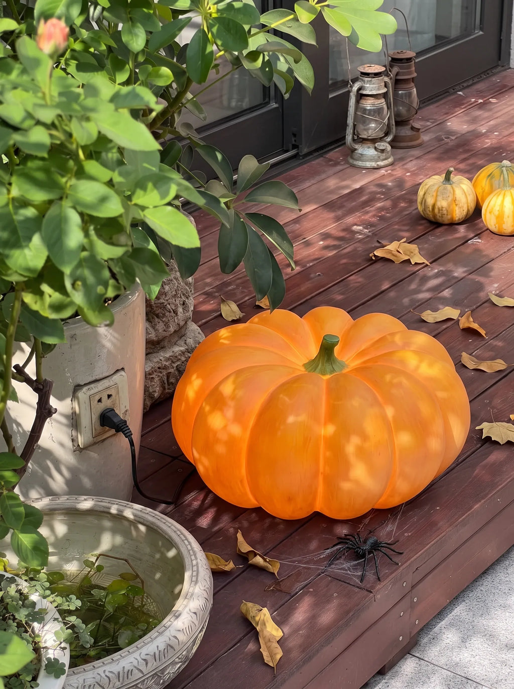 Pumpkin Garden Lantern