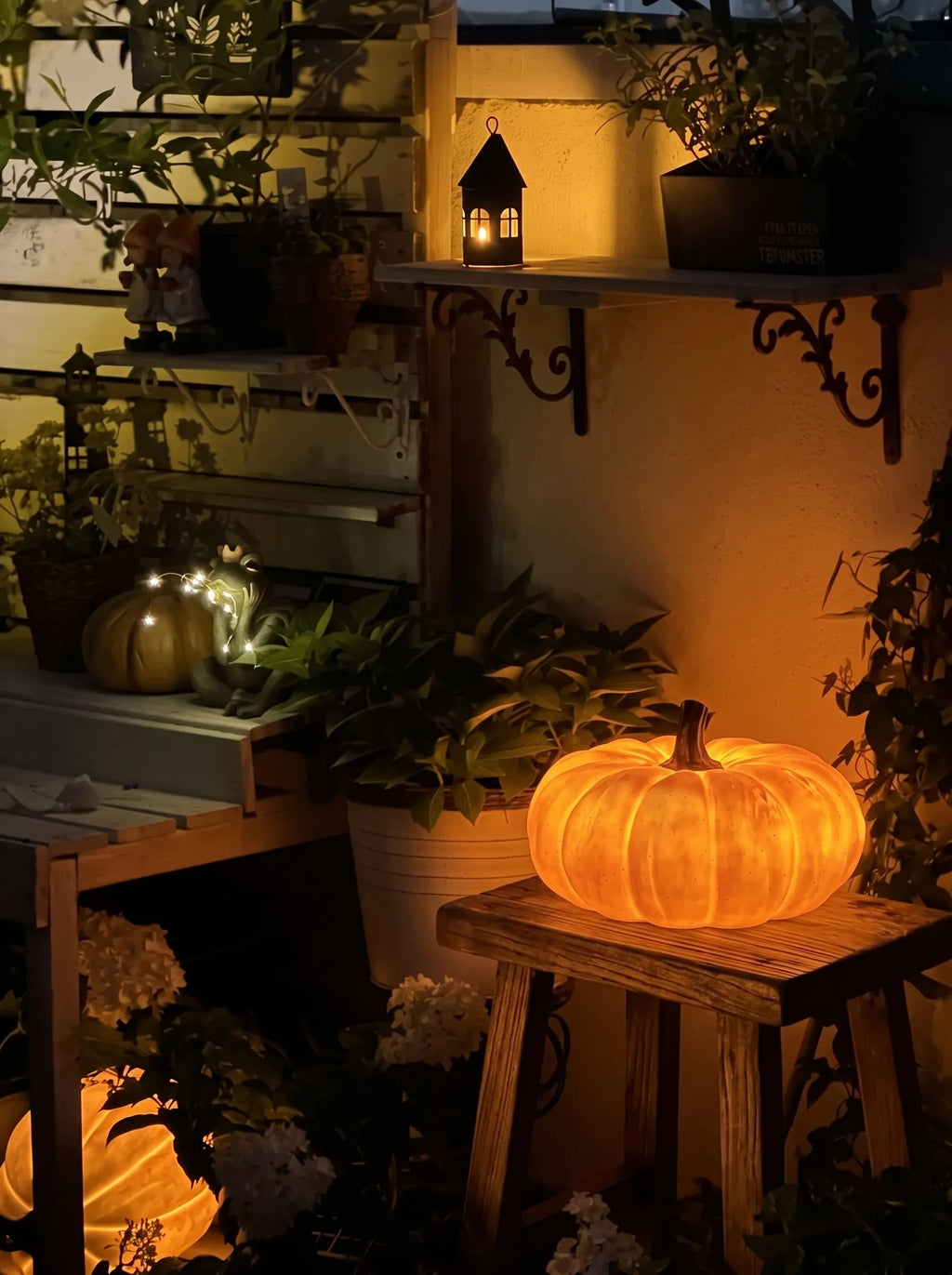 Pumpkin Garden Lantern