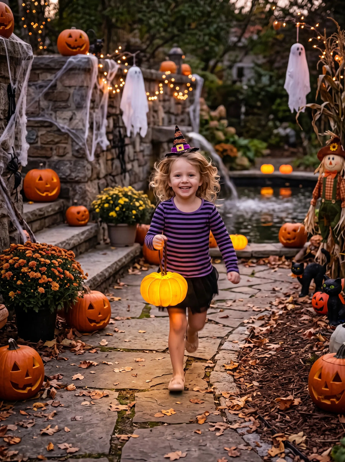 Pumpkin Garden Lantern