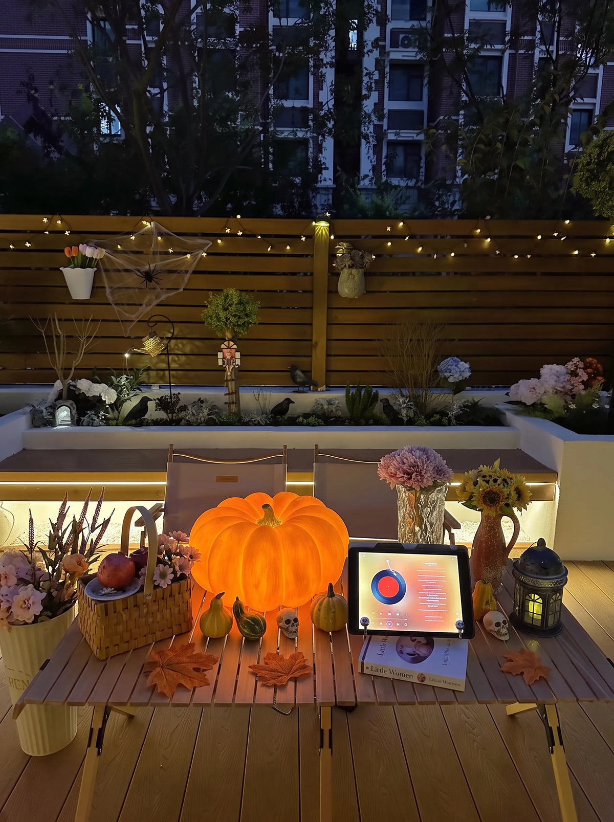 Pumpkin Garden Lantern