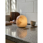 Snowflake Alabaster Table Lamp