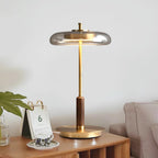 Modern Glass LED Table Lamp
