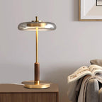 Modern Glass LED Table Lamp
