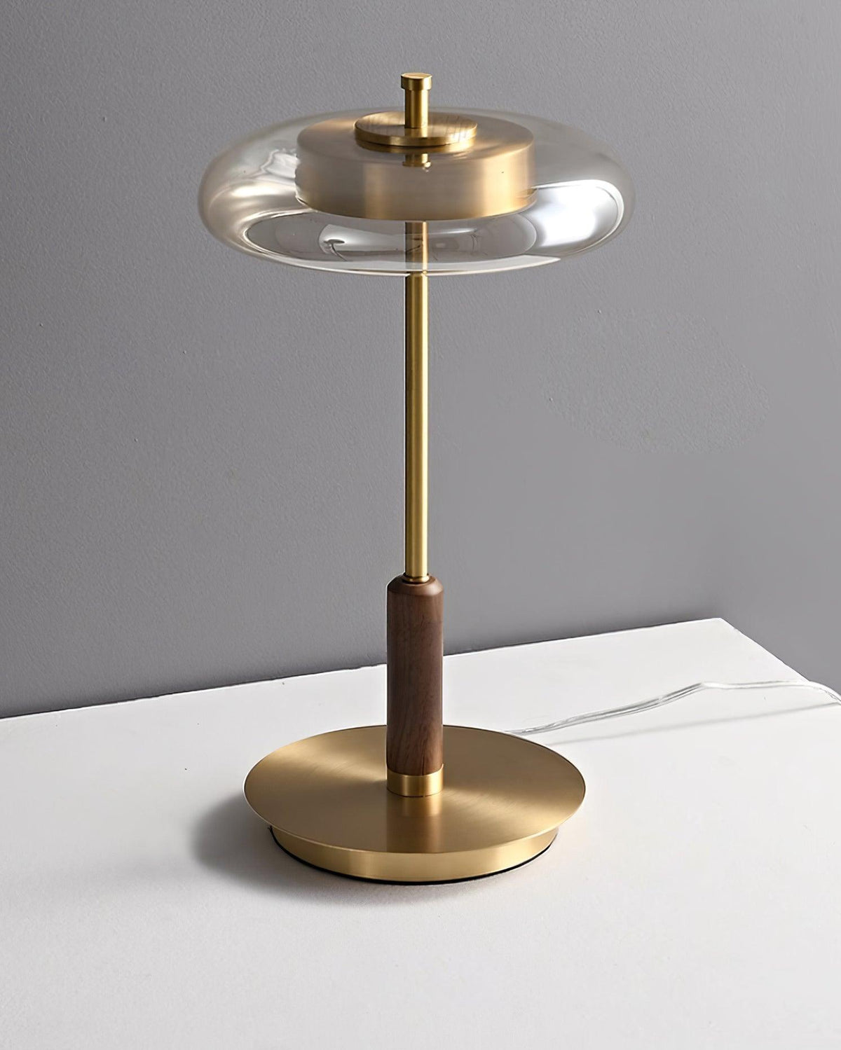 Modern Glass LED Table Lamp