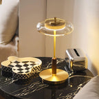 Modern Glass LED Table Lamp