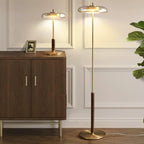 Modern Glass LED Table Lamp