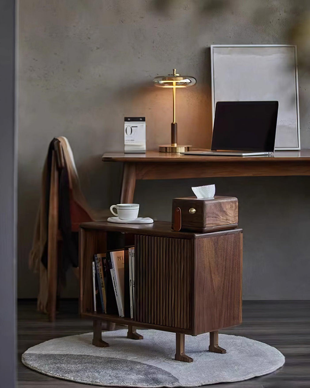 Modern Glass LED Table Lamp