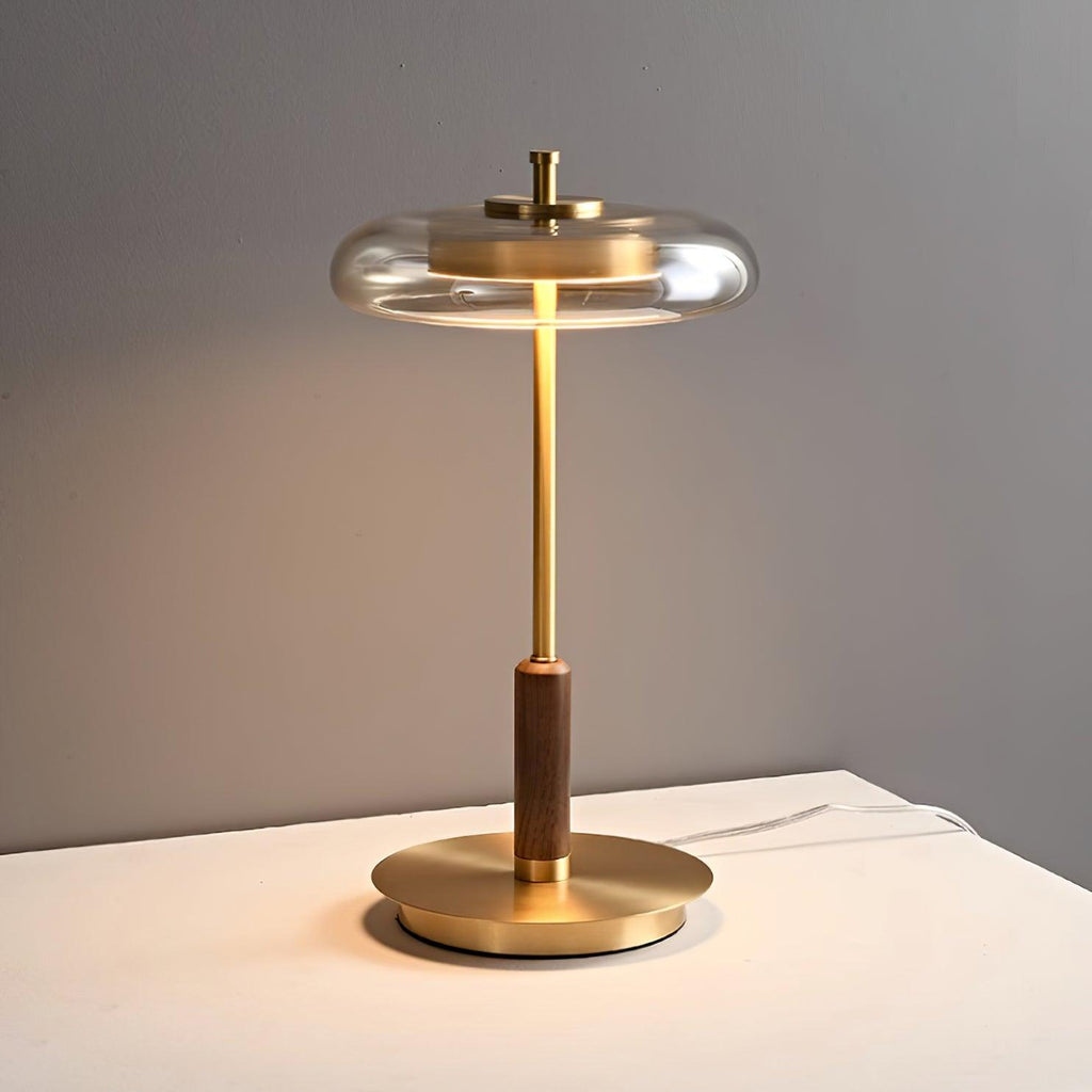 Modern Glass LED Table Lamp