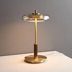 Modern Glass LED Table Lamp