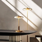 Modern Glass LED Table Lamp