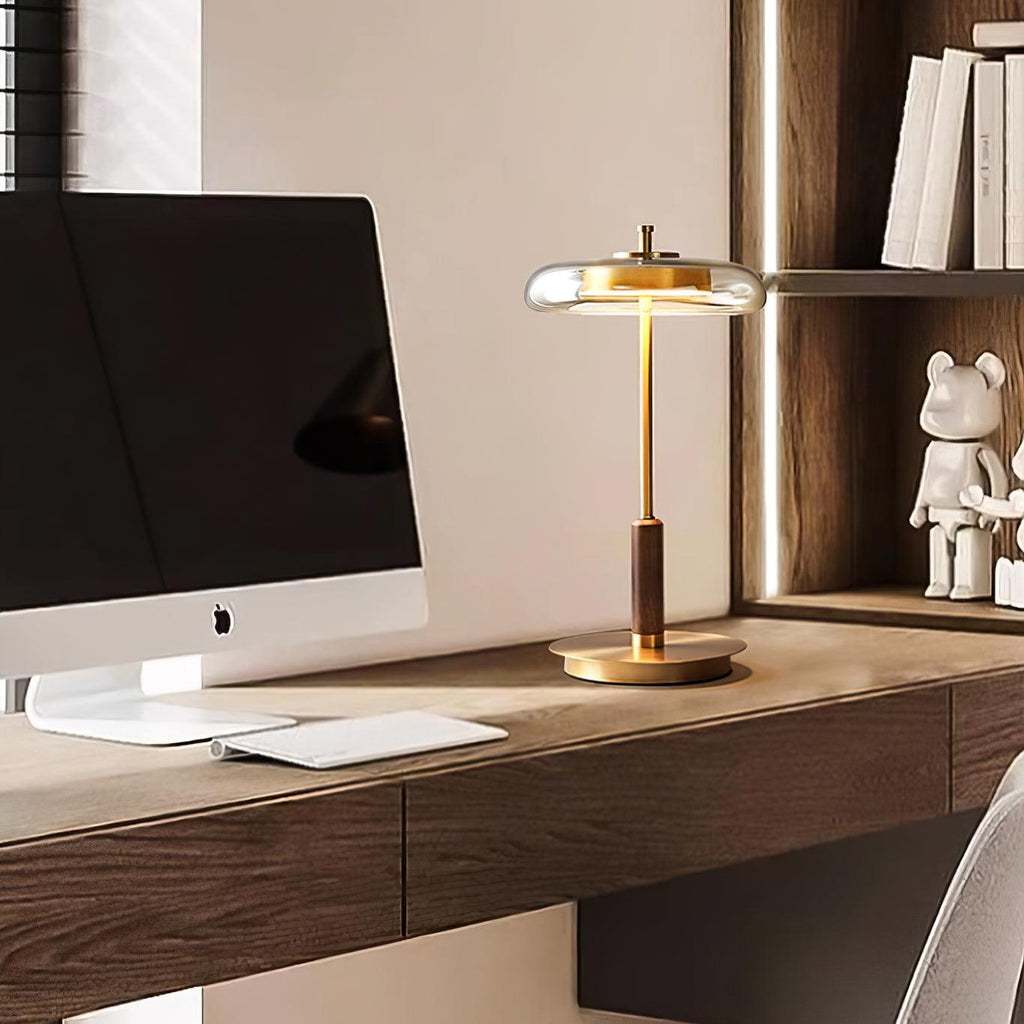 Modern Glass LED Table Lamp
