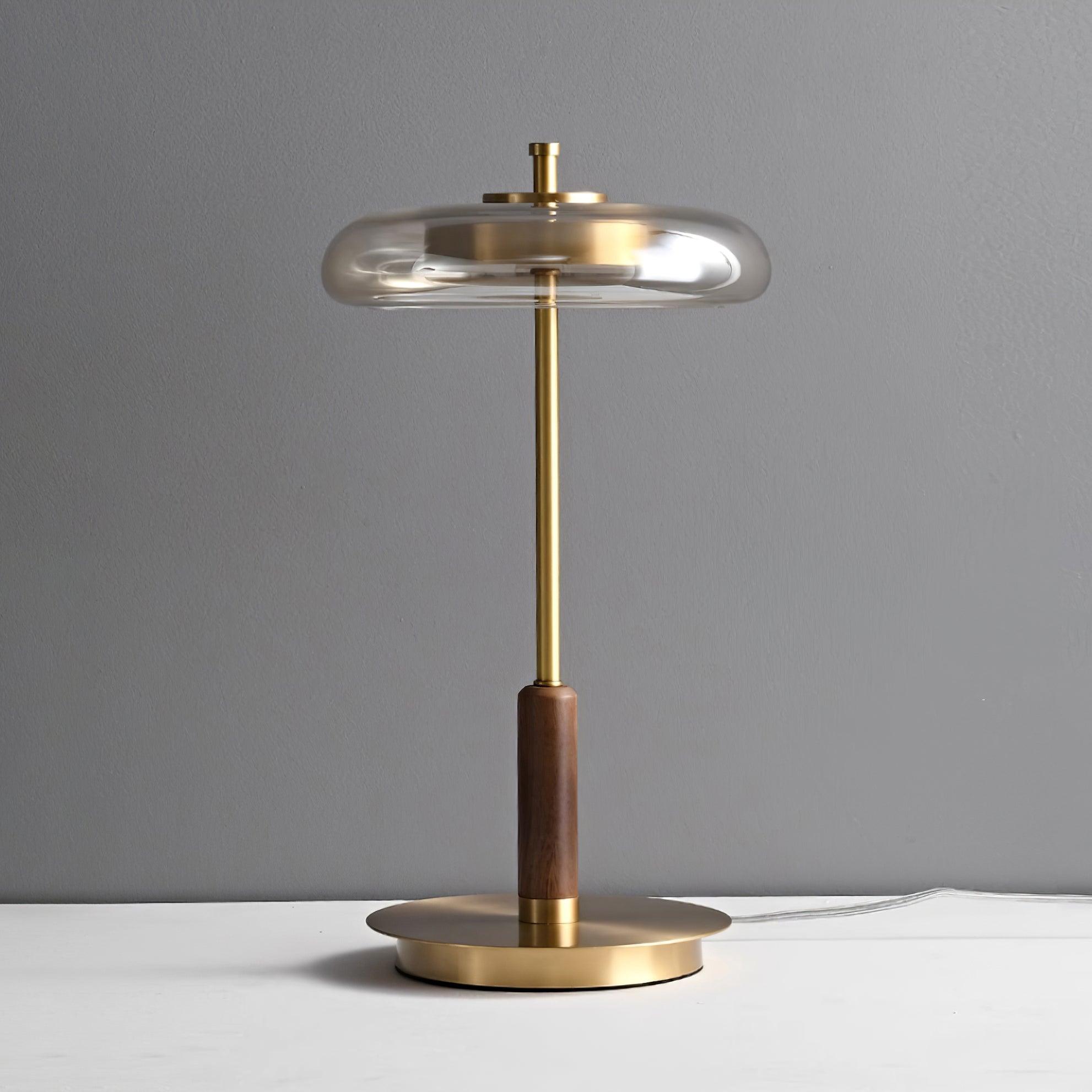 Modern Glass LED Table Lamp