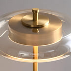Modern Glass LED Table Lamp