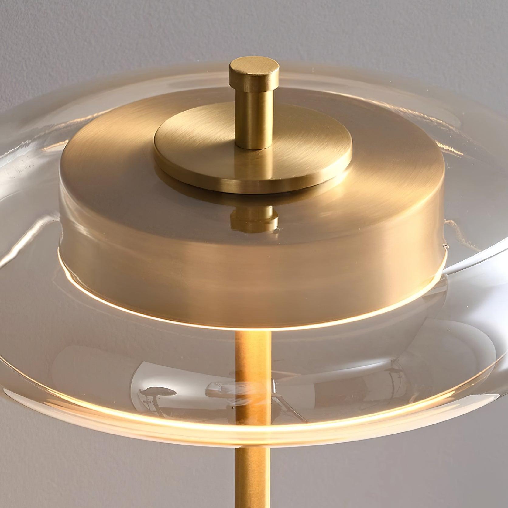 Modern Glass LED Table Lamp