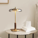 Modern Glass LED Table Lamp