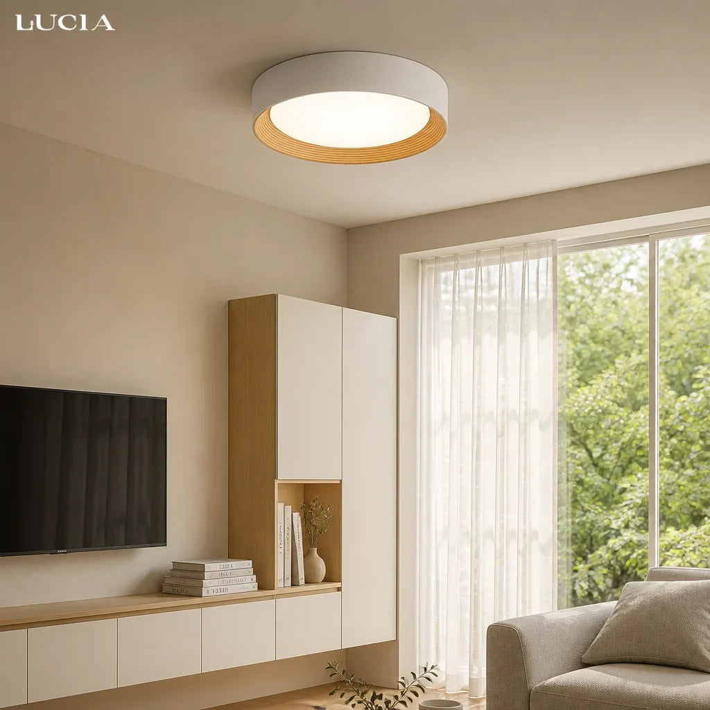 Remy Round Flush Mount Ceiling Light
