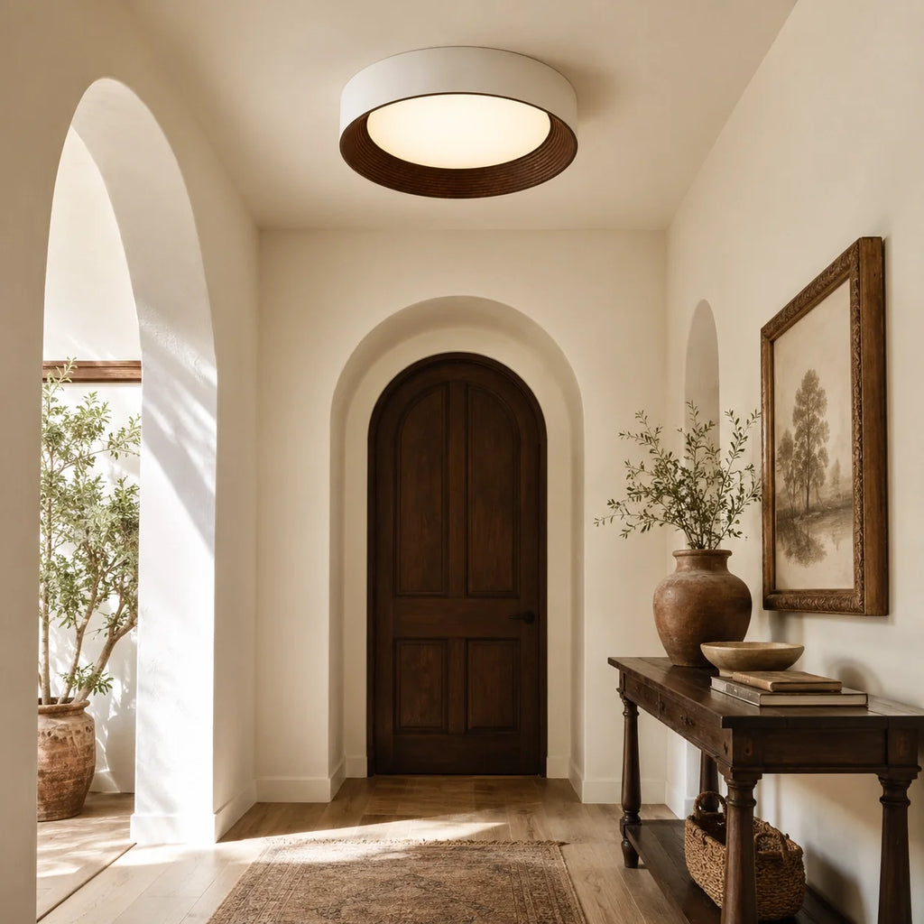 Remy Round Flush Mount Ceiling Light