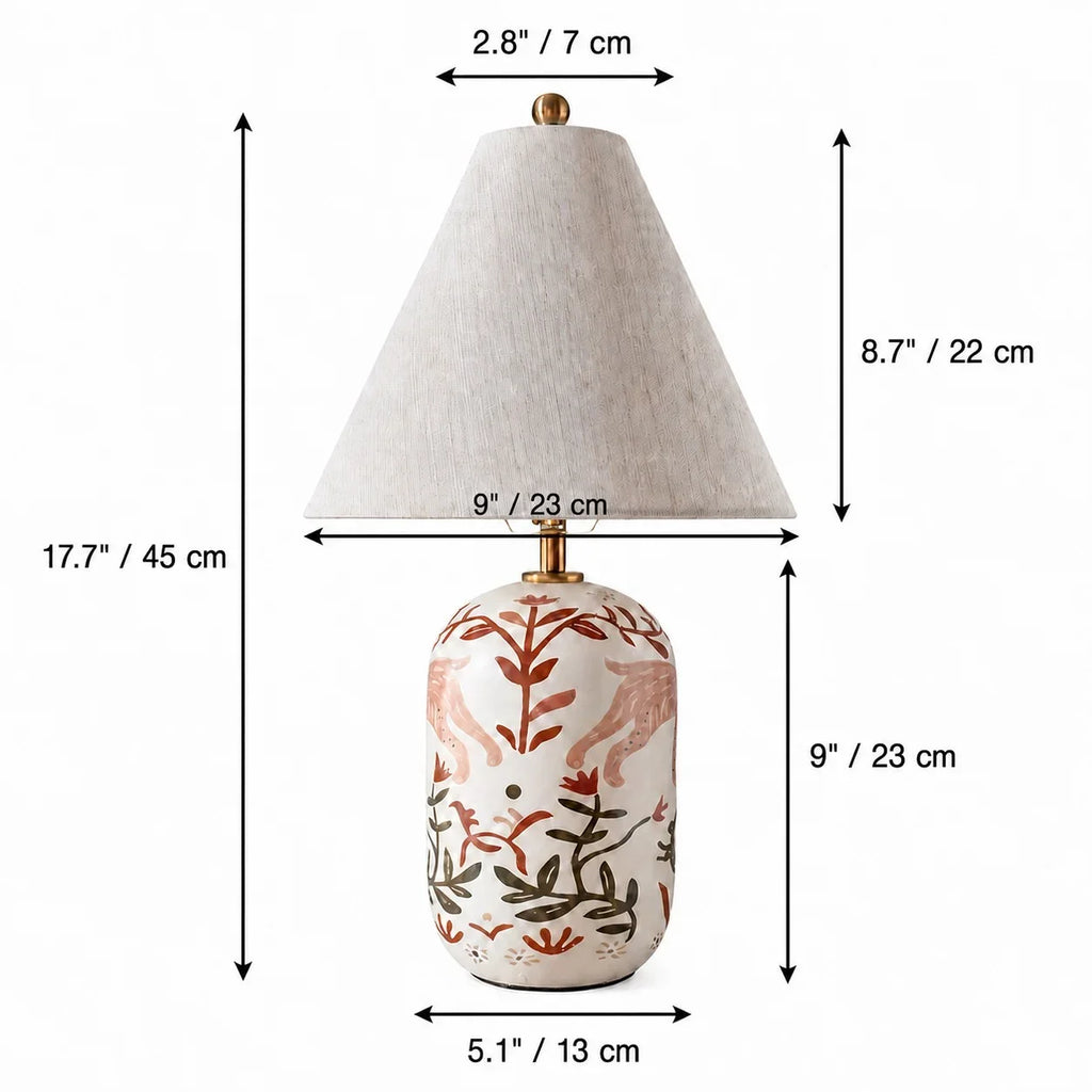 Plabo Retro Ceramic Table Lamp