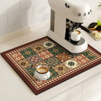 Retro Tile Coffee Mat