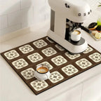 Retro Tile Coffee Mat