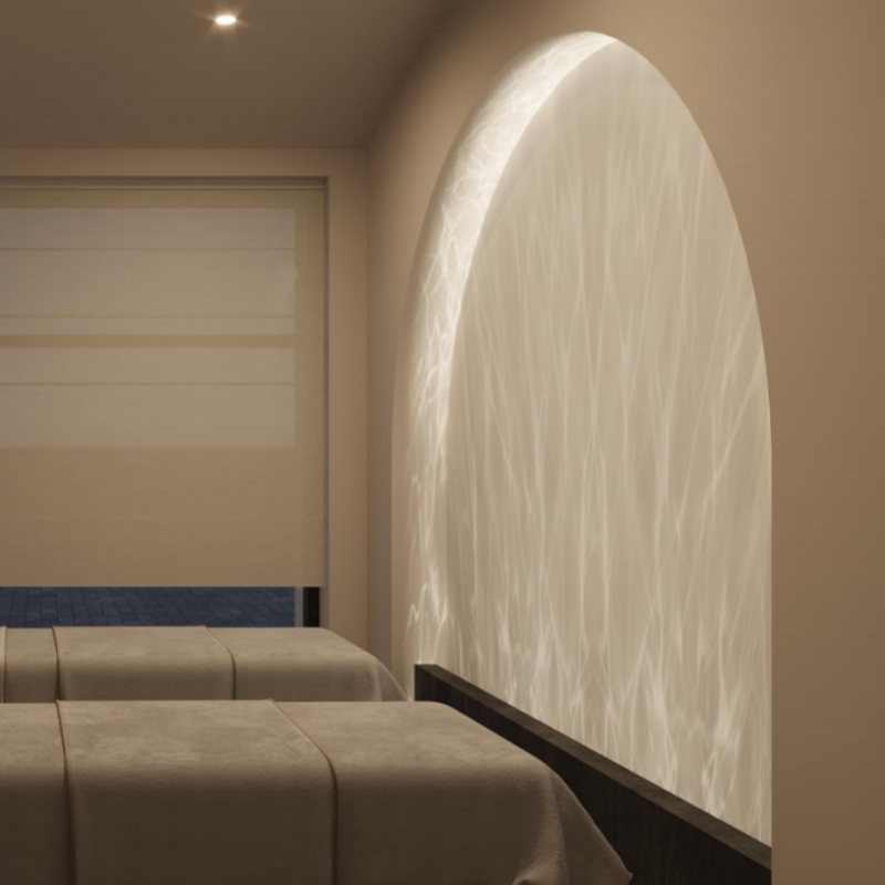 3D Ripple LED Wall Light