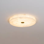 Round Alabaster LED Ceiling Light