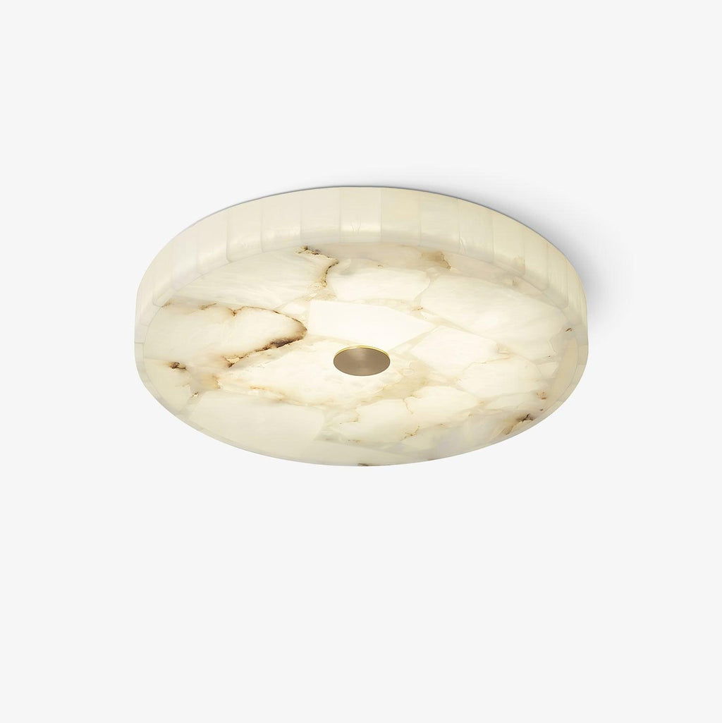 Round Alabaster LED Ceiling Light
