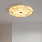 Round Alabaster LED Ceiling Light