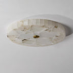 Round Alabaster LED Ceiling Light