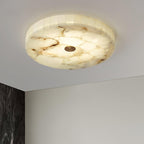Round Alabaster LED Ceiling Light