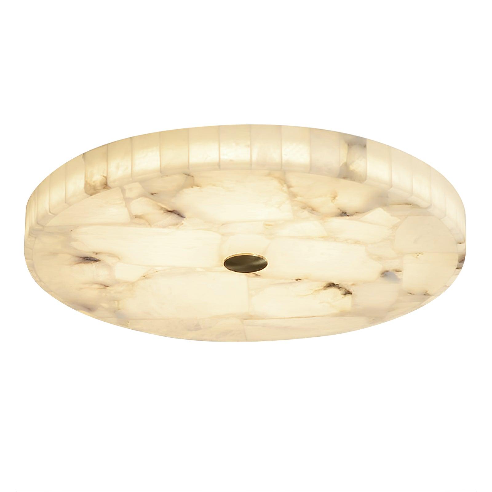 Round Alabaster LED Ceiling Light