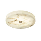 Round Alabaster LED Ceiling Light