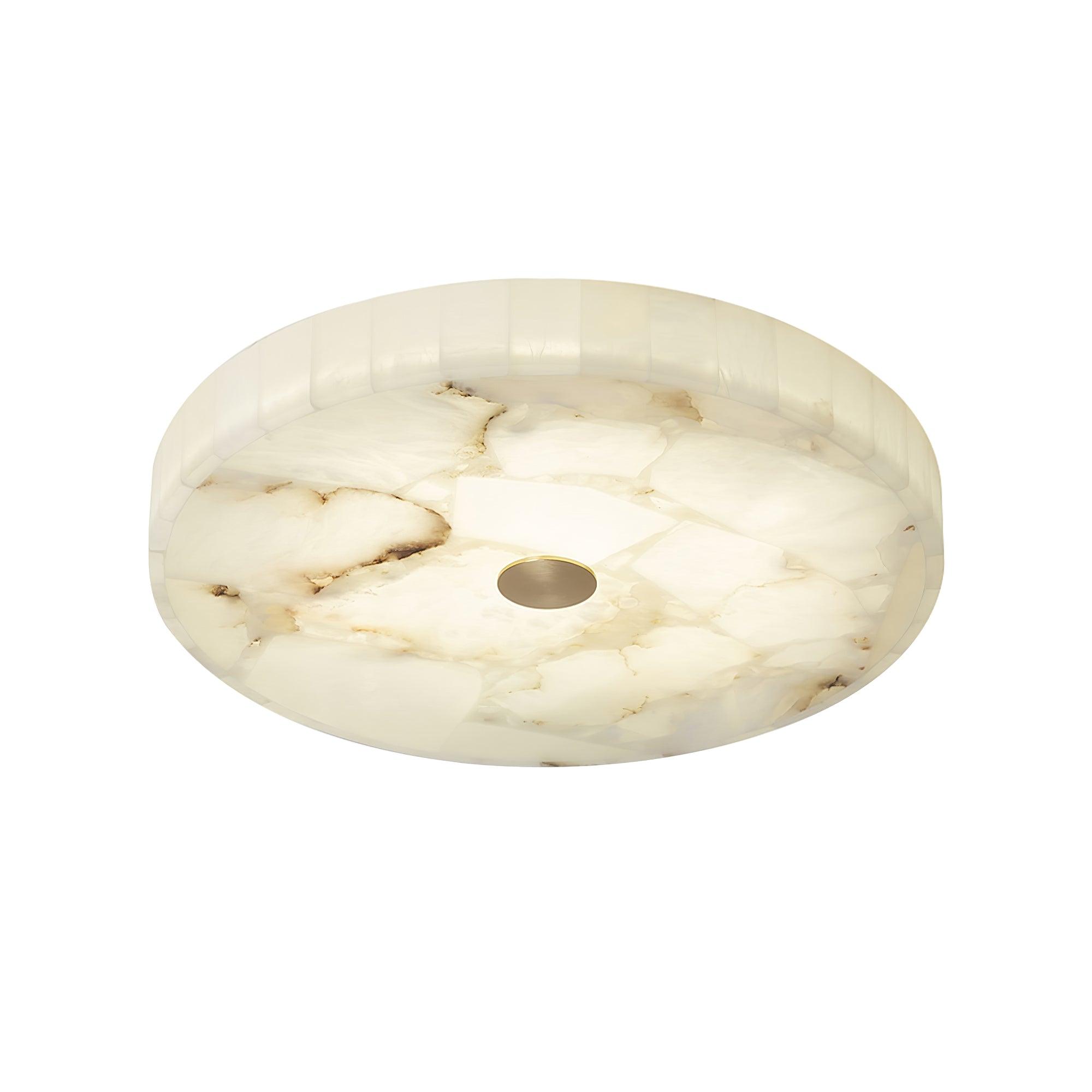 Round Alabaster LED Ceiling Light