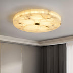 Round Alabaster LED Ceiling Light