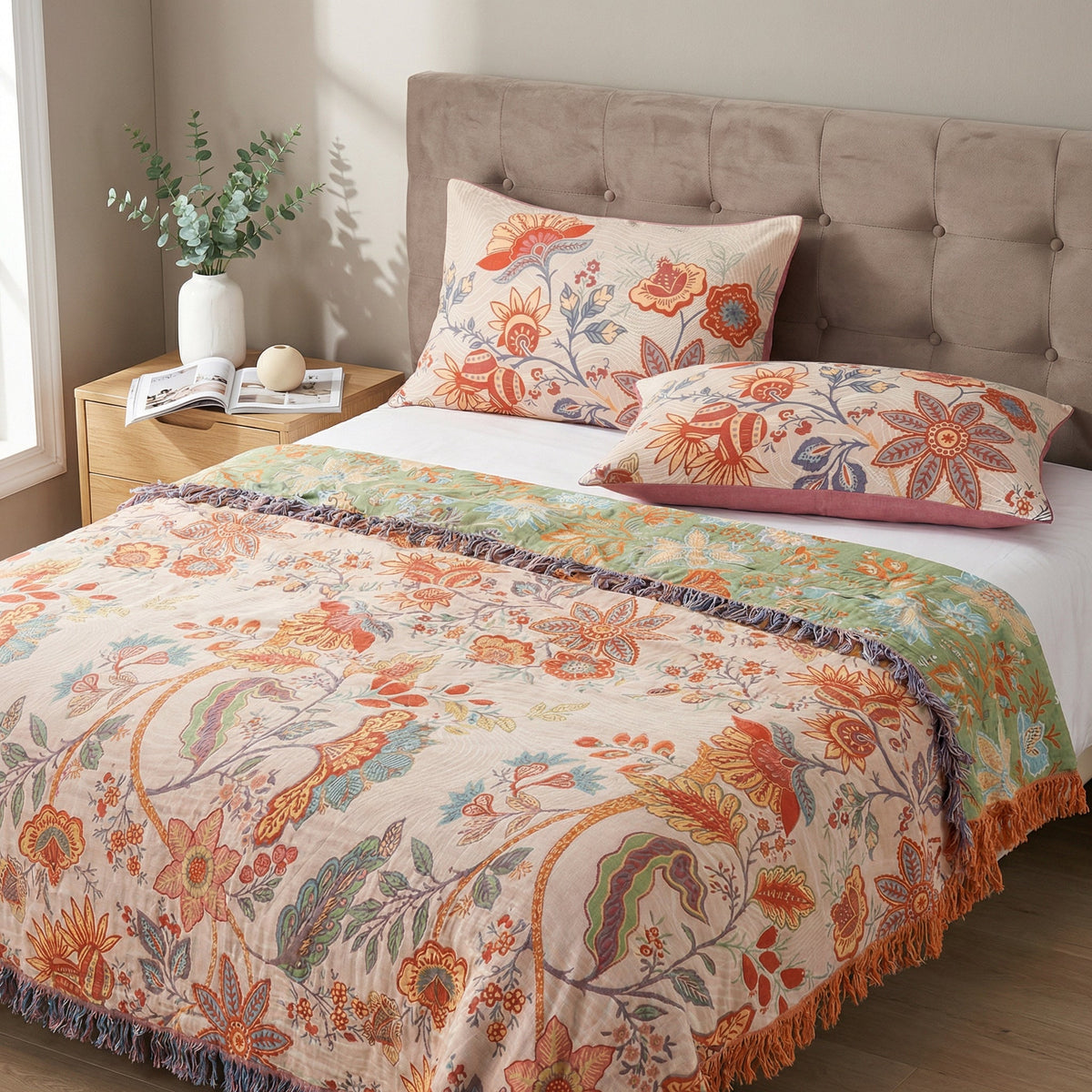 Rustic Floral Pillowcases