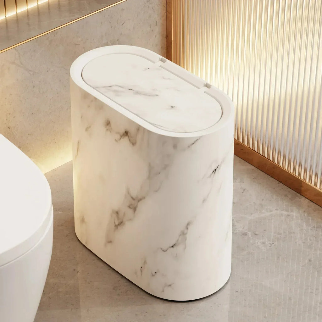 Nordic Marble Waste Bin